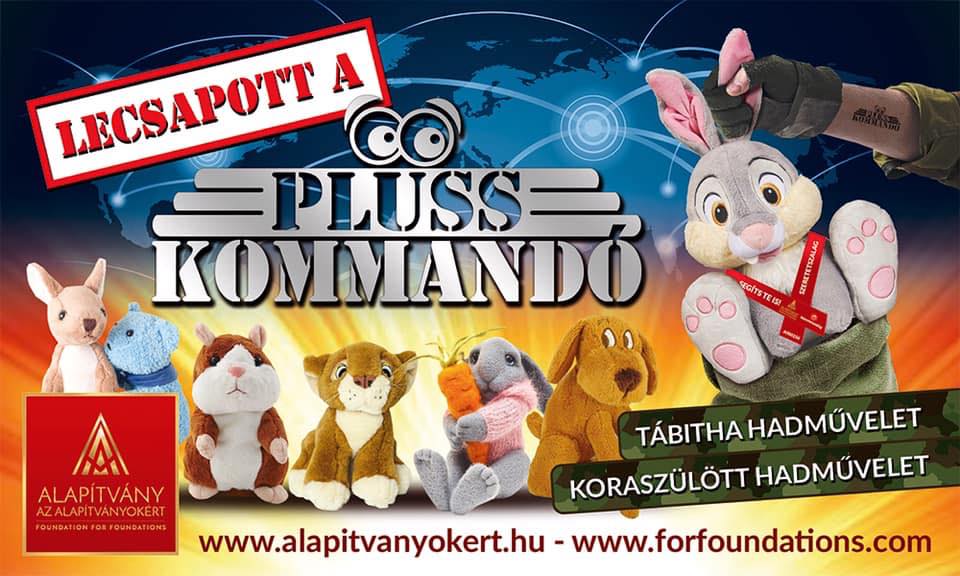 A Plüss Kommandó a fehérvári koraszülöttek javára gyűjt adományt