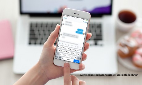 Április 15-ig kell elküldeni az SMS-t a Nemzeti Adó- és Vámhivatalnak