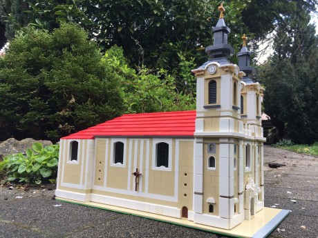 LEGO-ból készítette el a Szent István székesegyházat a fehérvári építész