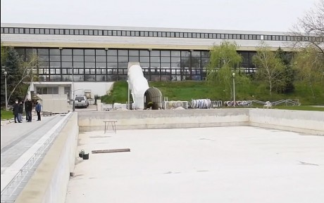 Májusban készül el a strand nagymedencéjének a teljes felújítása