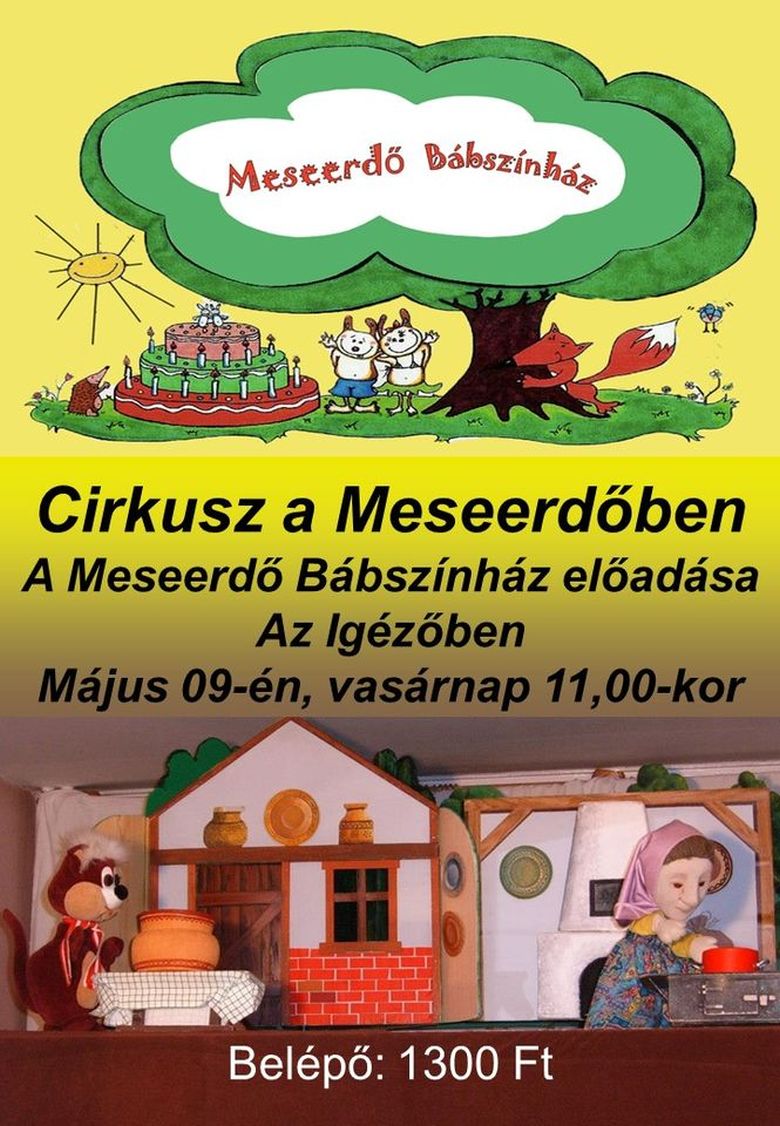 Vasárnap délelőtt újra bábszínházba várják a gyerekeket az Igézőben
