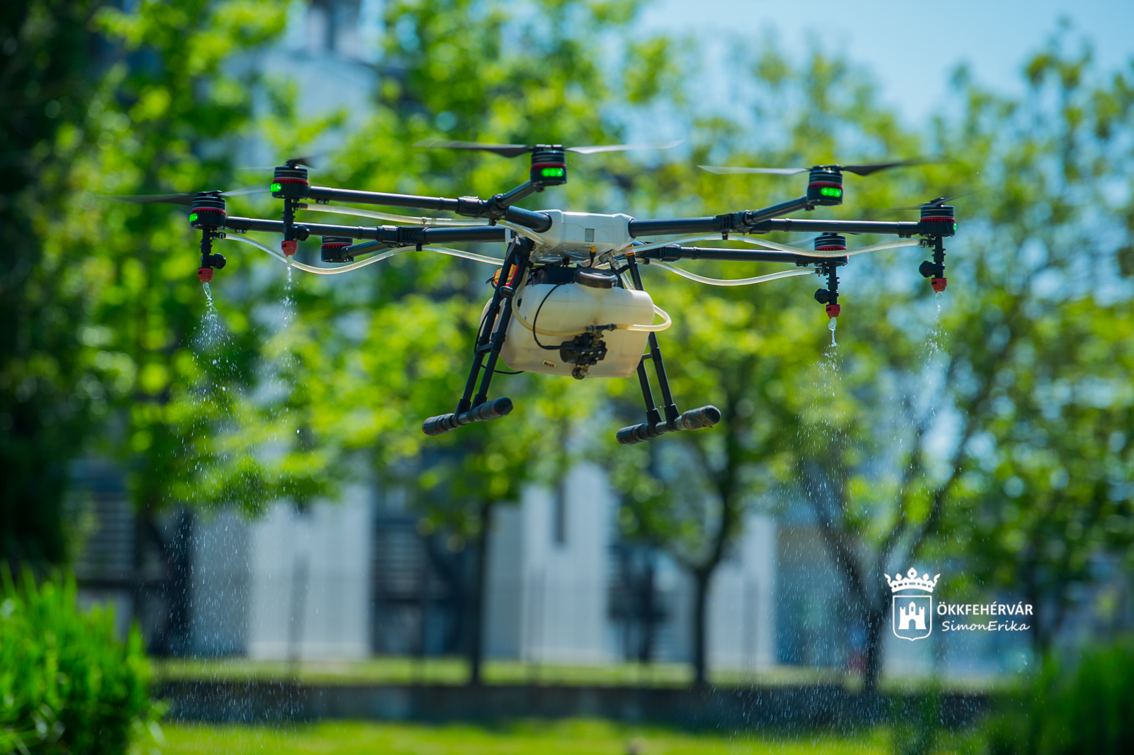 Drónokkal is irtana szúnyogot a Lokímica Magyarország Székesfehérváron