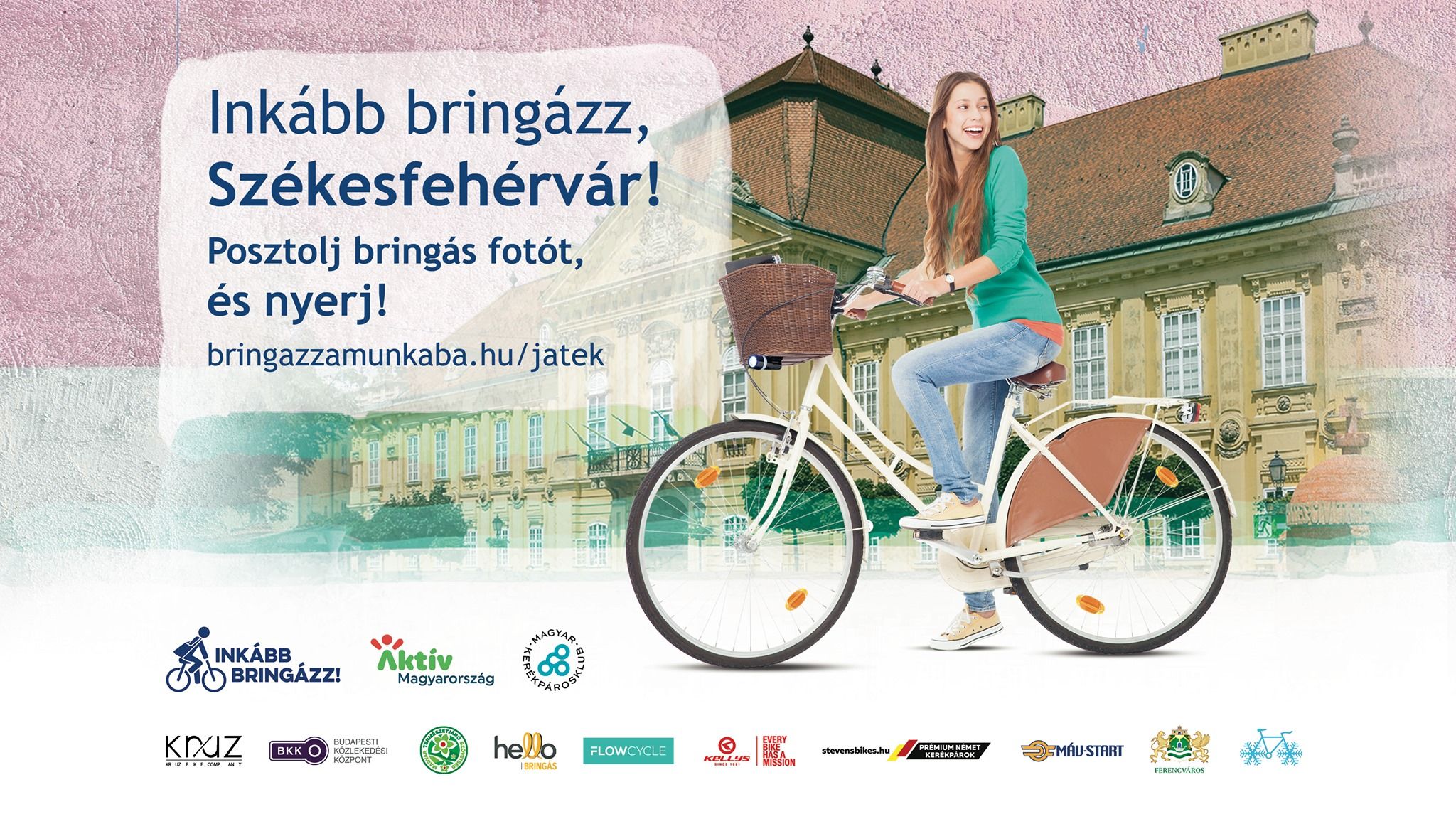 #fehérváronbringázom - posztolj bringás fotót, és nyerj!
