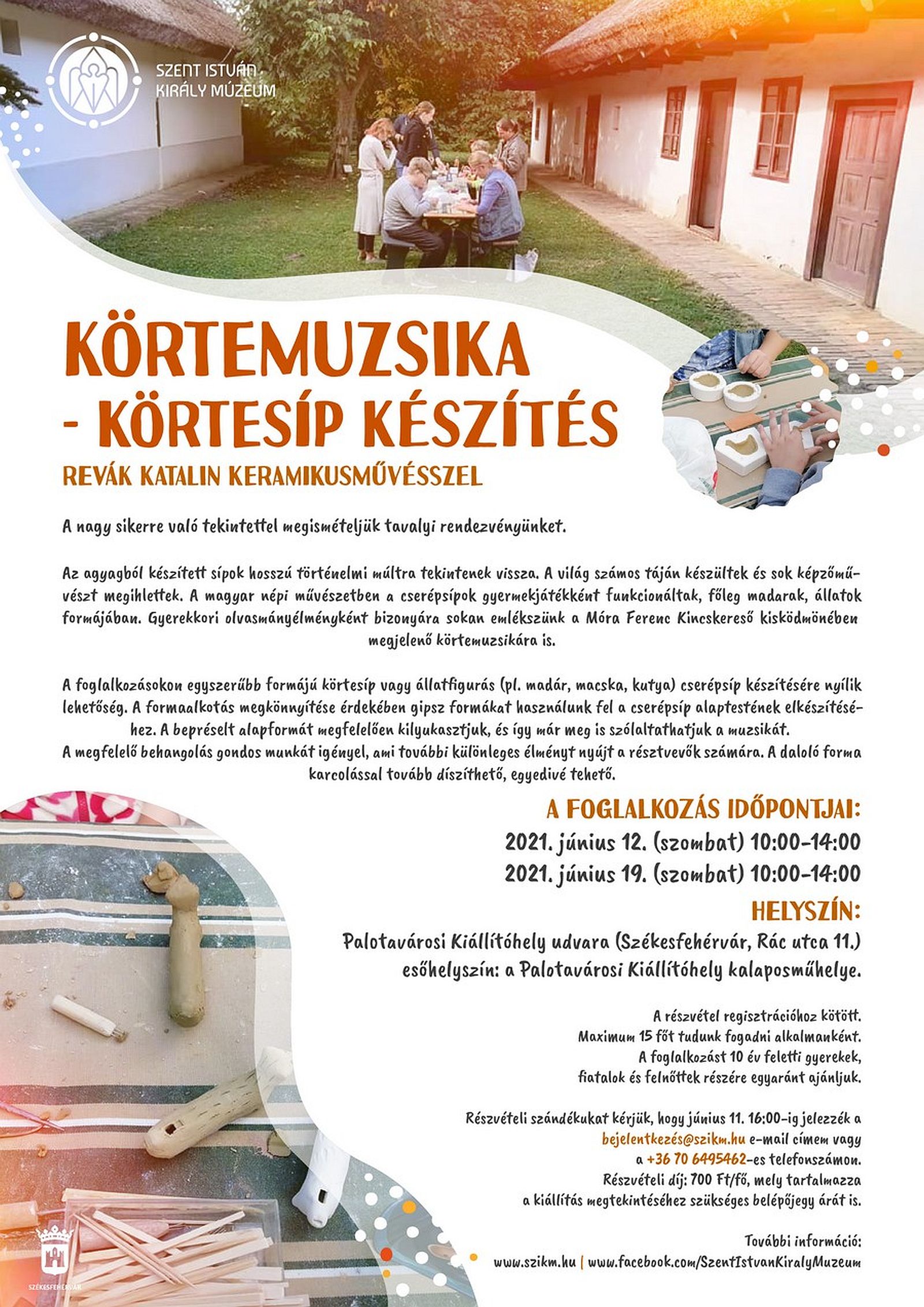 Körtemuzsika-készítés Revák Katalinnal - két foglalkozás is lesz júniusban