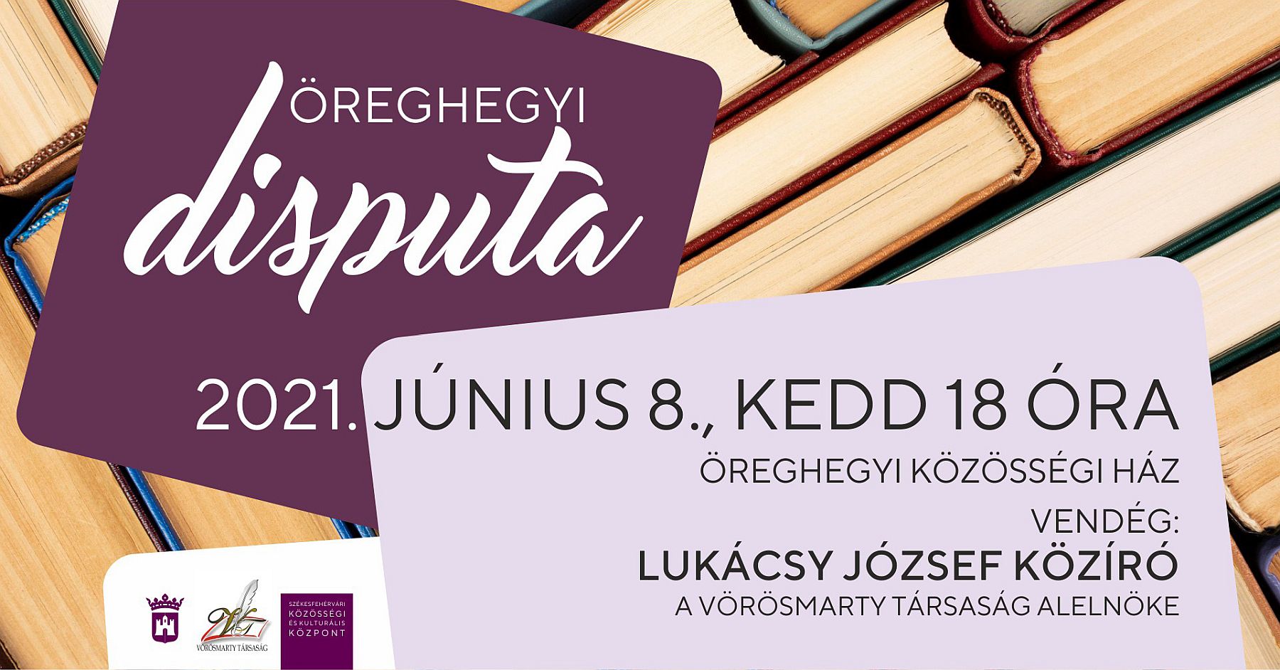 Dr. Lukácsy József közíró lesz az újrainduló Öreghegyi Disputa vendége kedden