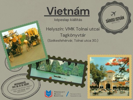 Könyvszobrok, foltvarró remekek és vietnámi képeslapok három tagkönyvtárban