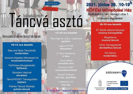 Szombaton lesz az I. Székesfehérvári Táncválasztó a Köfém Művelődési Házban