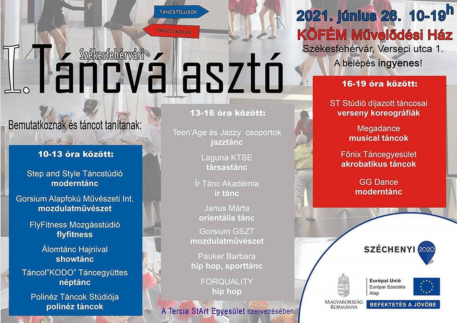 Szombaton lesz az I. Székesfehérvári Táncválasztó a Köfém Művelődési Házban