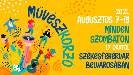 Szombaton ismét lesz Művészkorzó Székesfehérvár belvárosában