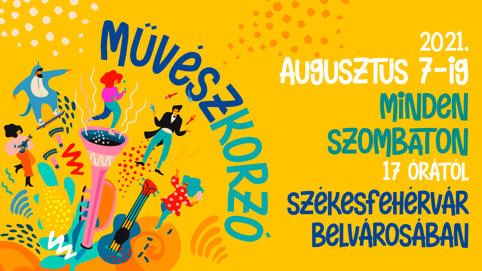 Szombaton ismét lesz Művészkorzó Székesfehérvár belvárosában