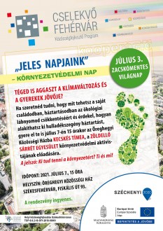 Zacskómentes világnap - környezetvédelmi előadásra hív a Cselekvő Fehérvár közösség