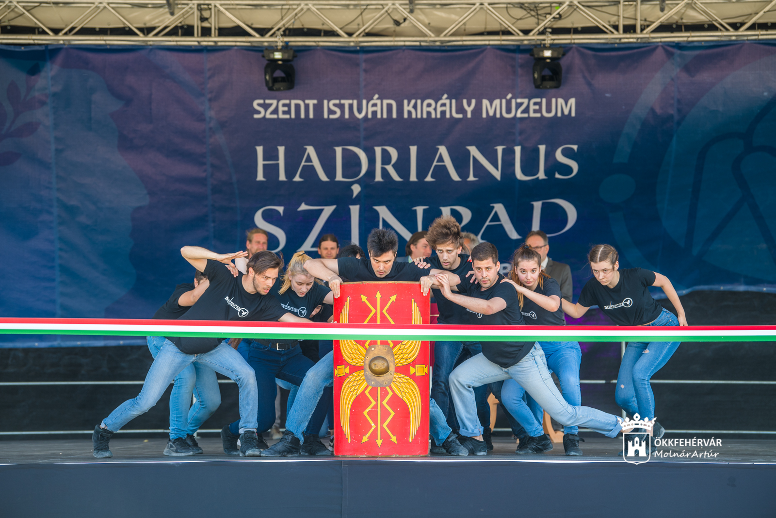 Megnyílt a Hadrianus-színpad - korszerű fény és hangtechnika Gorsiumban