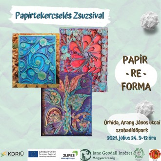 Újrapapíros kreatív délelőtt lesz szombaton Úrhidán