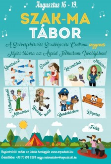 Már lehet jelentkezni a Szak-Ma tábor idei programjaira