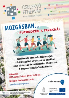 Futóedzés a Palotavárosi tavaknál, izgalmas előadás a Csónakázó-tónál