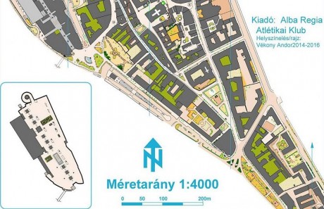 Székesfehérvár belvárosában rendezik a Szenior Tájfutó Világbajnokság rövidtávú fináléját