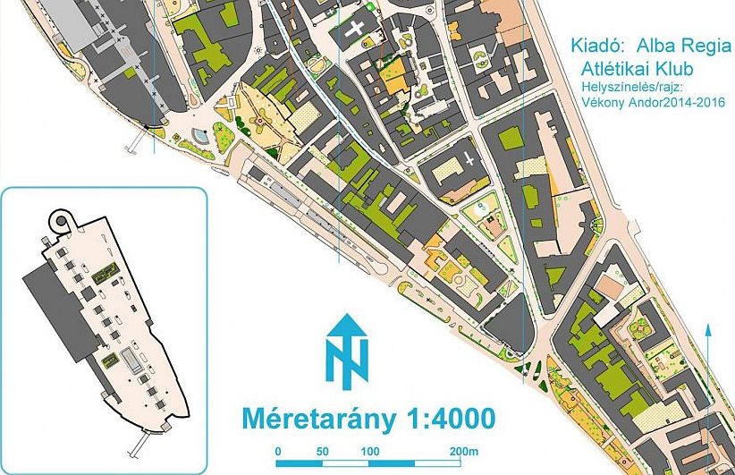 Székesfehérvár belvárosában rendezik a Szenior Tájfutó Világbajnokság rövidtávú fináléját