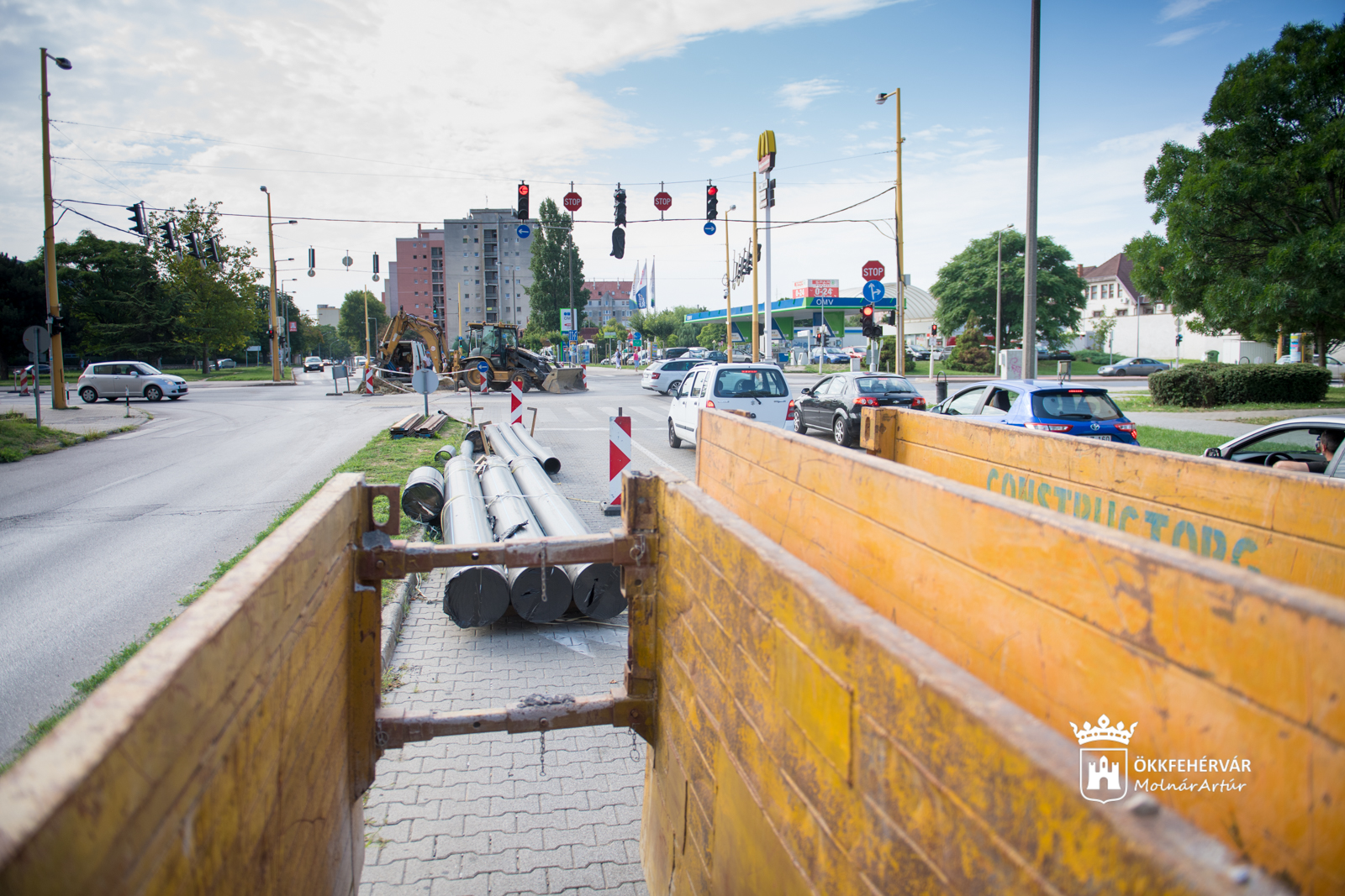Szerdától újabb forgalomkorlátozás lesz a Budai út – Lövölde út – Gáz utca csomópontban
