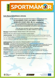 Családi tollasnapot rendeznek augusztus 14-én szombaton