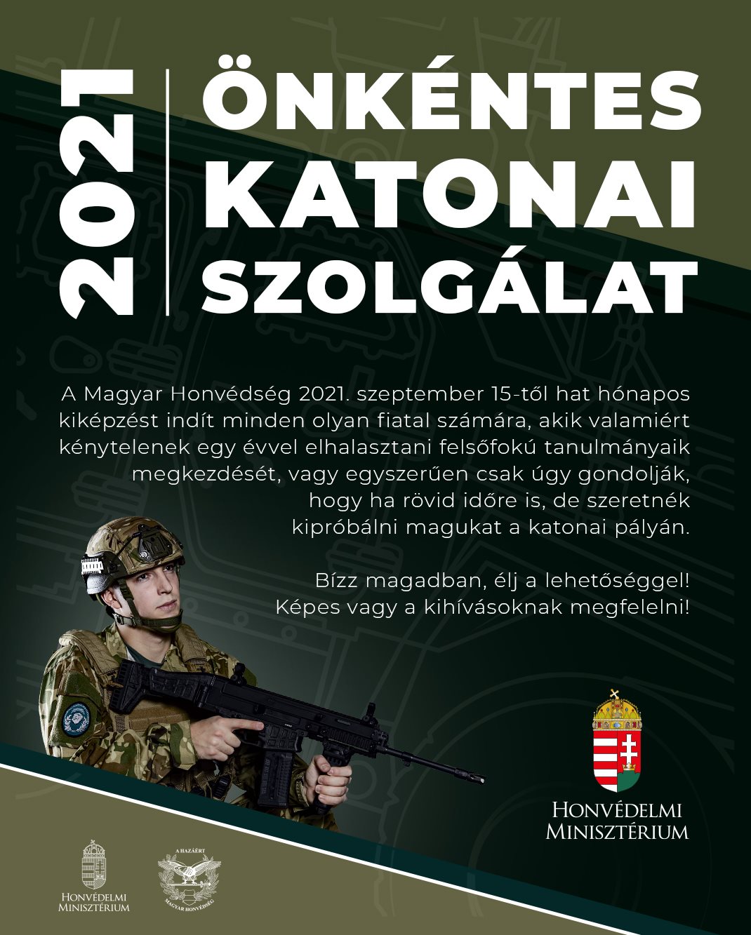 Székesfehérváron is várja az önkénteseket a Magyar Honvédség