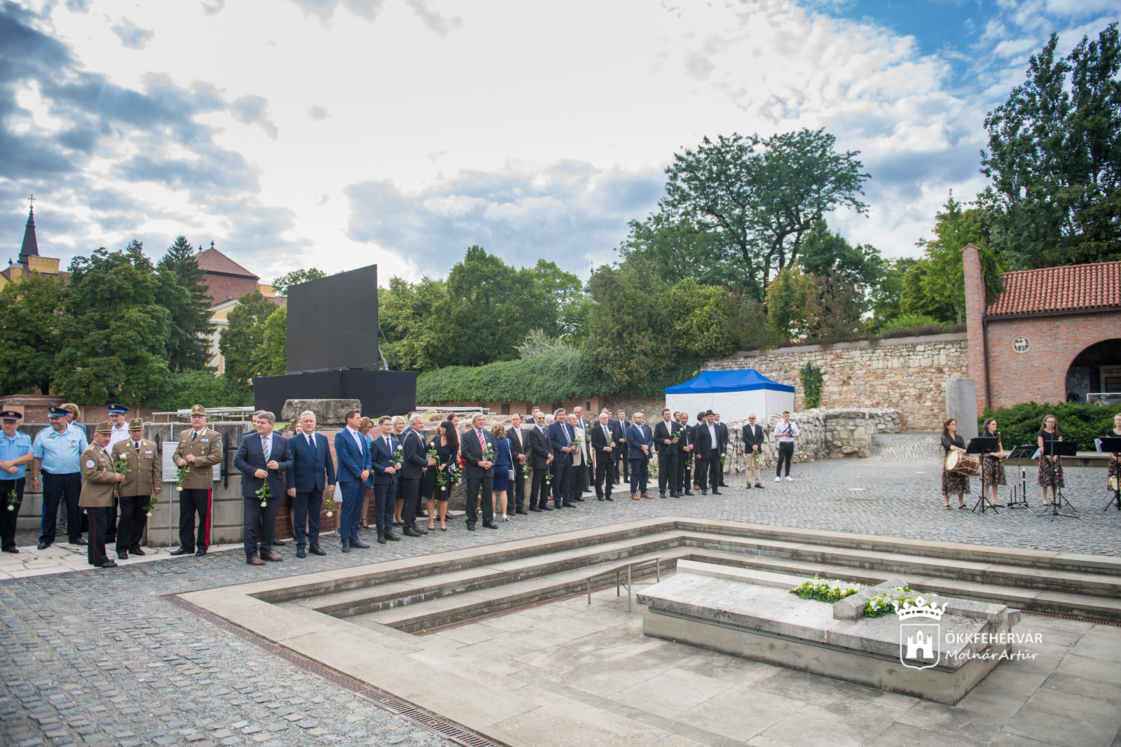 „Ó, Szent István, dicsértessél...” - tiszteletadás a Nemzeti Emlékhelyen