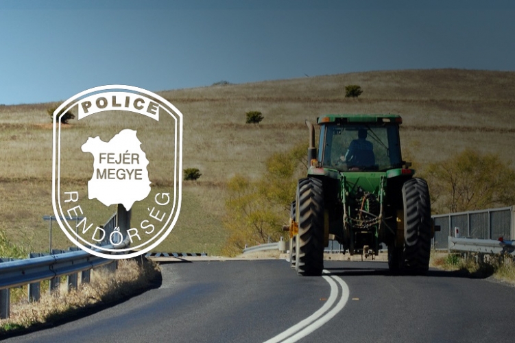 Munkagépek megnövekedett forgalmára lehet számítani Fejér megye közútjain is
