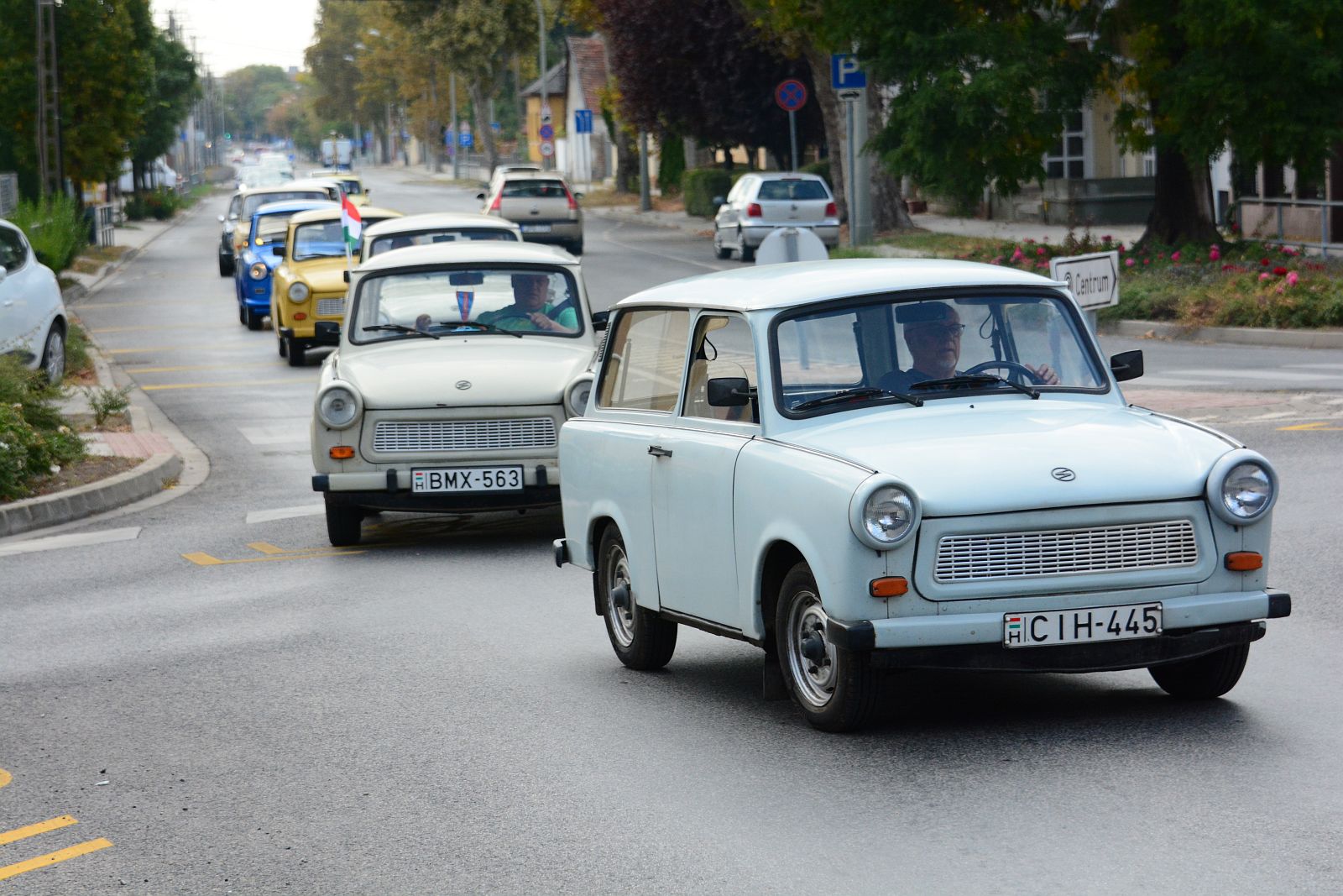 Trabant - Wartburg mini találkozó volt vasárnap Székesfehérváron