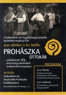 Szentmisével és imádsággal emlékeznek ma a 163 éve született Prohászka Ottokár püspökre