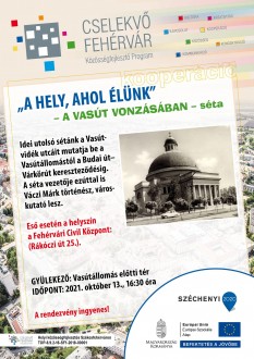 Ma indul az idei utolsó városismereti séta – ezúttal a Vasútvidék kerül a középpontba