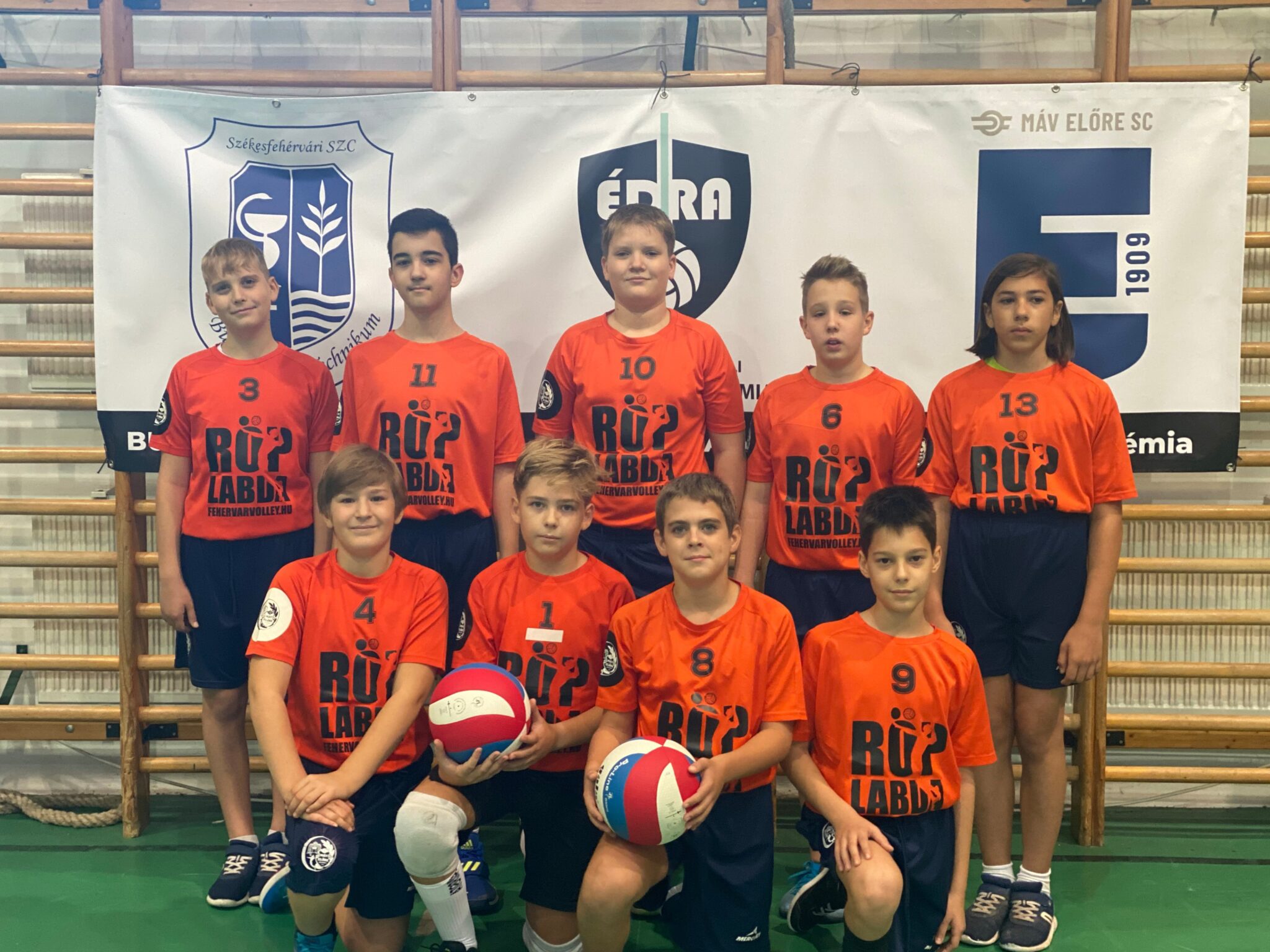 MÁV Előre: pályán a teljes röplabda-utánpótlás