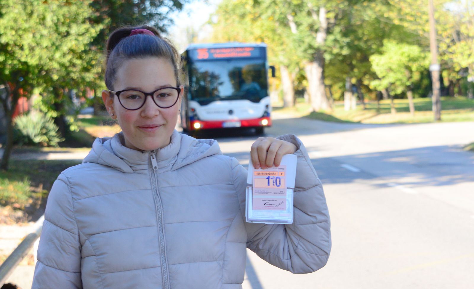 Diák havibérlet egy vonaljegy áráért 2022-ben Székesfehérváron