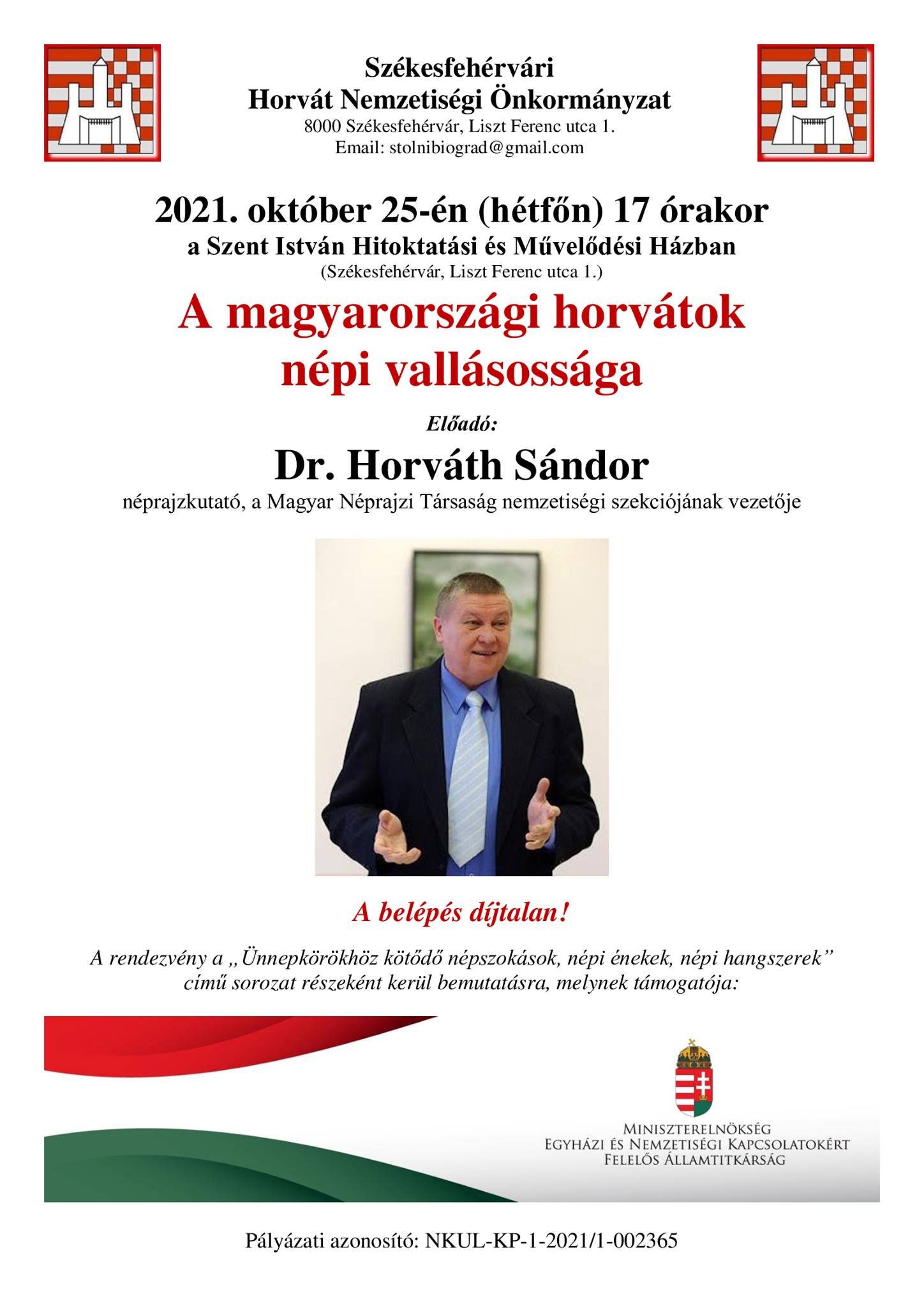 Érdekes tudományos előadások horvát népcsoportokról és vallásosságról