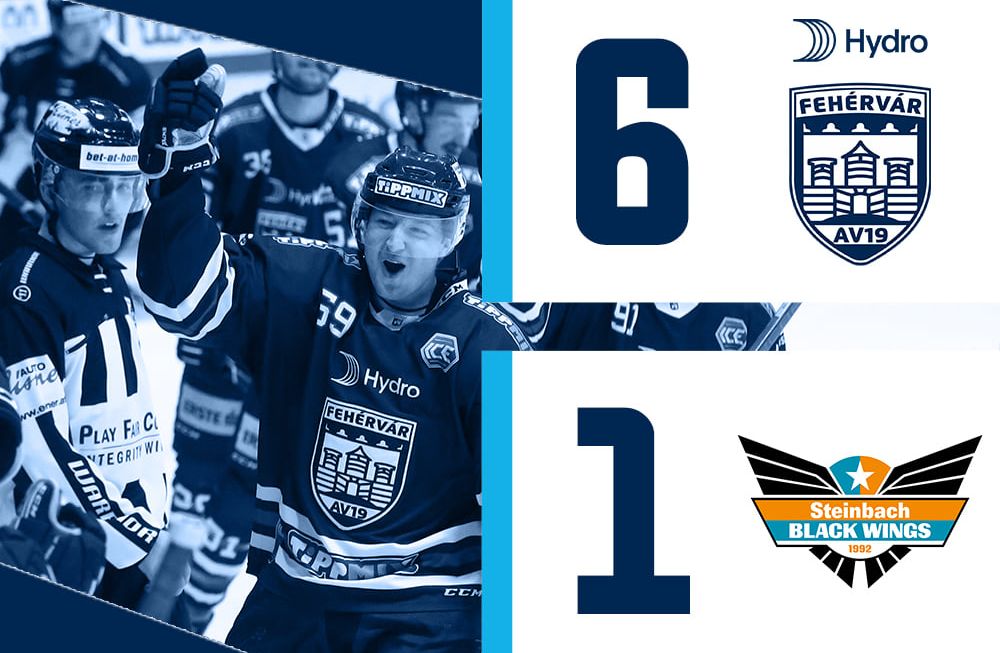 Osztrák jégkorongliga - itthon nyert a  Hydro Fehérvár AV19