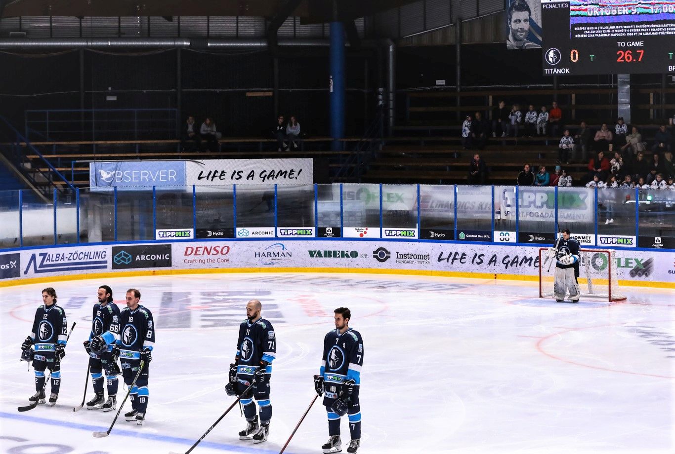 Jégkorong: helytálltak a  Titánok, de érvényesült a papírforma, nyert a Csíkszereda