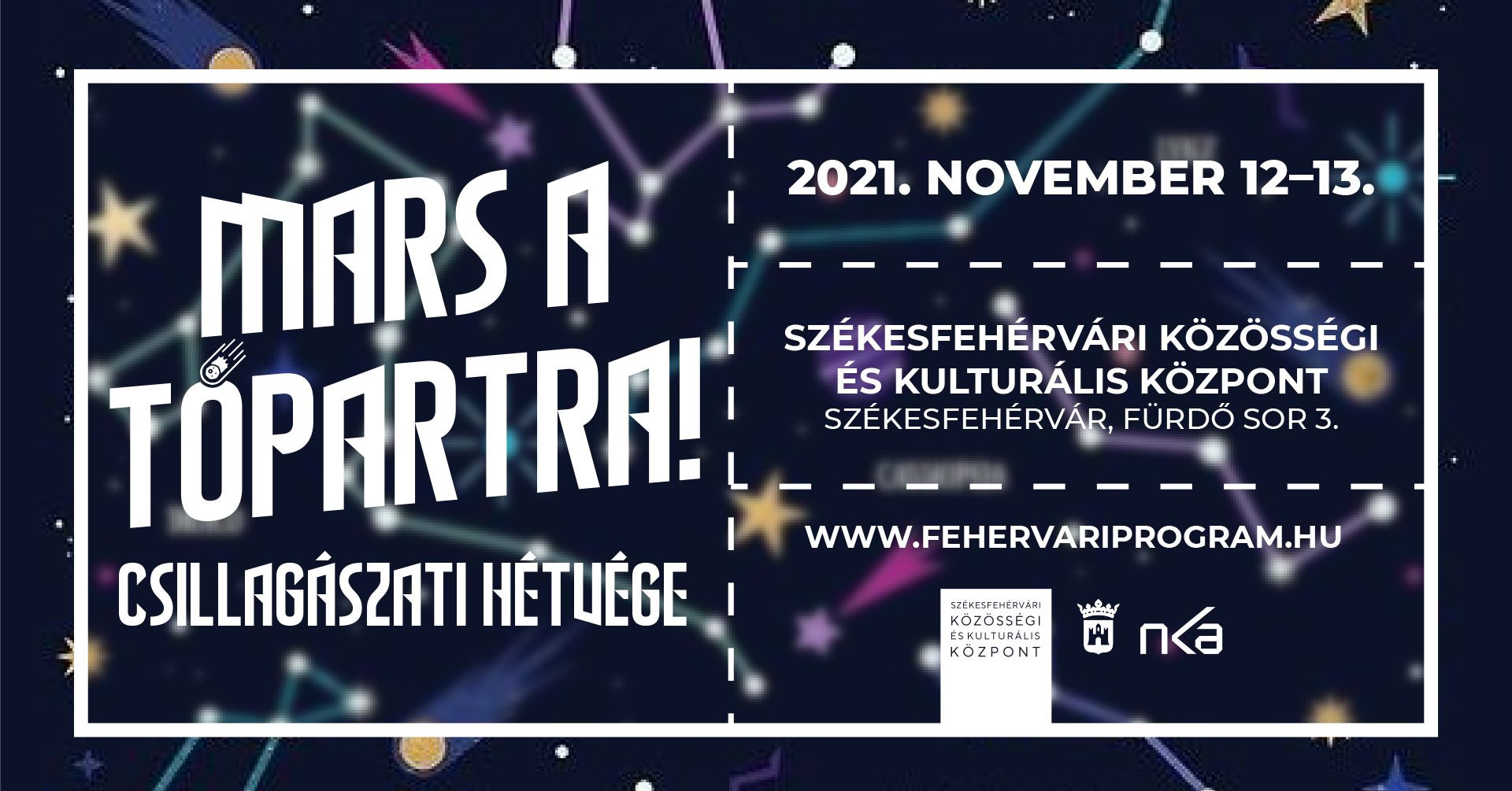 Mars a Tópartra! – csillagászati hétvége a Csónakázó-tó partján