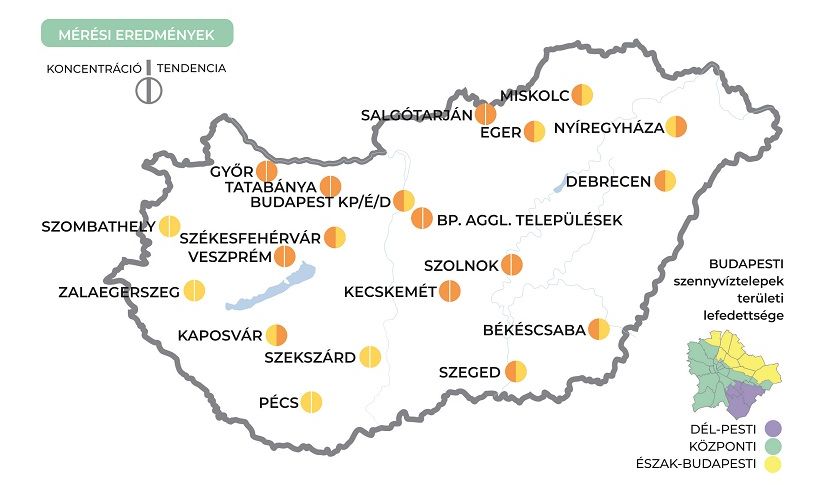 Kilenc városban erősödik a járvány - Fehérváron stagnál a tendencia a szennyvízadatok alapján