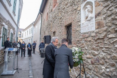 Száz éve hunyt el Goldziher Ignác - emléktáblája előtt tisztelegtek
