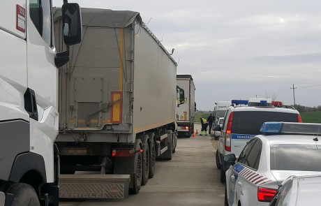 A túlsúlyos kamionok és teherautók kiszűrése volt az összehangolt ellenőrzés célja