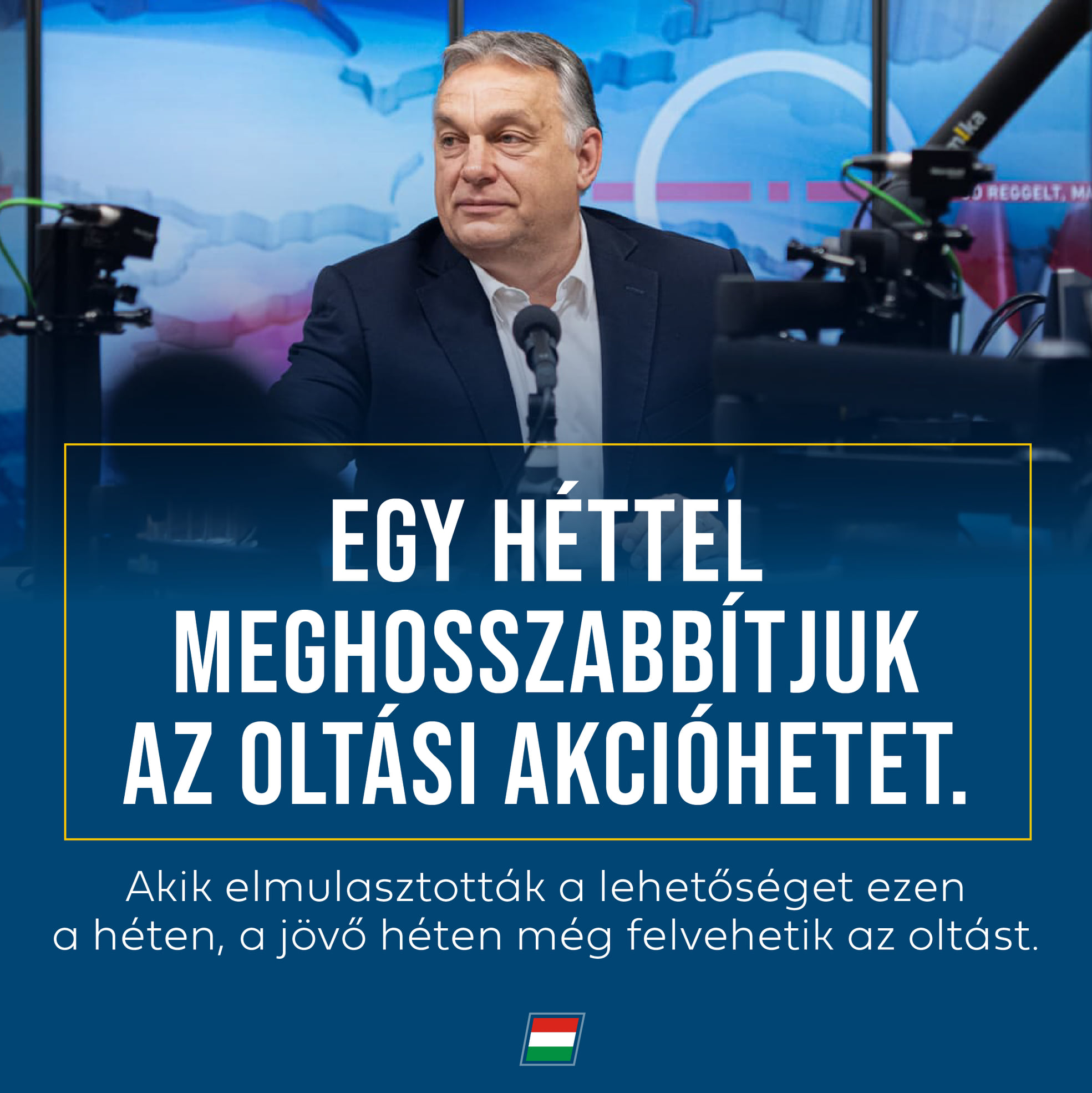 A jövő héten sem kell időpontot foglalni és előzetesen regisztrálni az oltásra