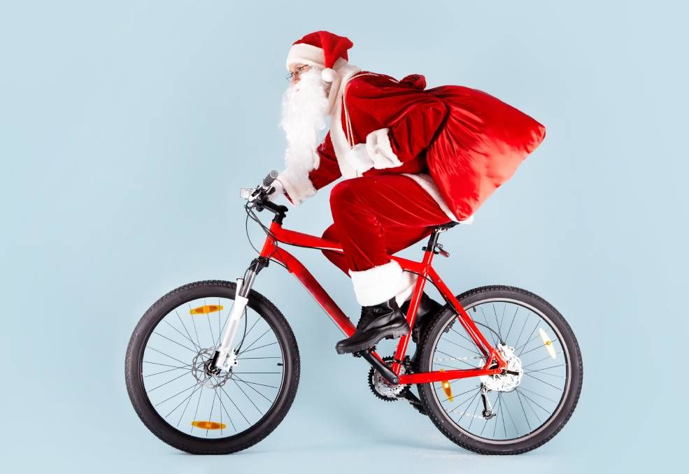 Keresd a városban a biciklis Mikulást december 5-én vasárnap!
