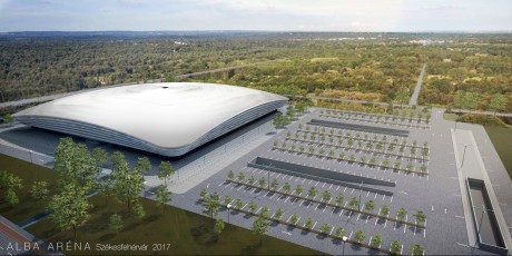 Épül az Alba Aréna új útkapcsolatokkal és P+R parkolókkal együtt