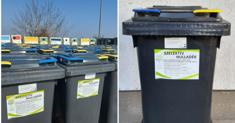 Megváltozik a szelektív hulladékszállítás rendje a történelmi belvárosban 2022. január 1-től