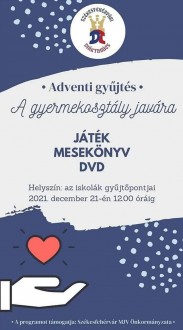 Adventi gyűjtést szervez a gyermekosztály javára a Székesfehérvári Diáktanács