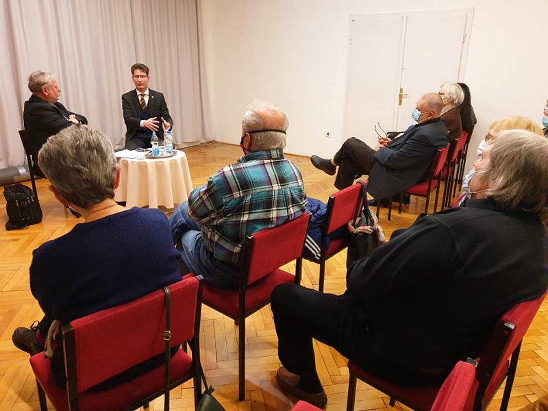 Cser-Palkovics András polgármester volt az Öreghegyi Disputa vendége