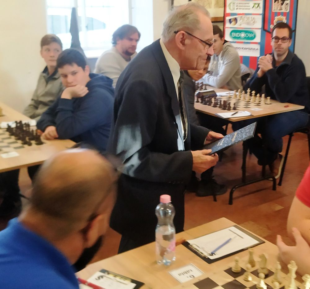 Sakk: Reiter László 92 évesen az ország legidősebb aktív versenyzője!