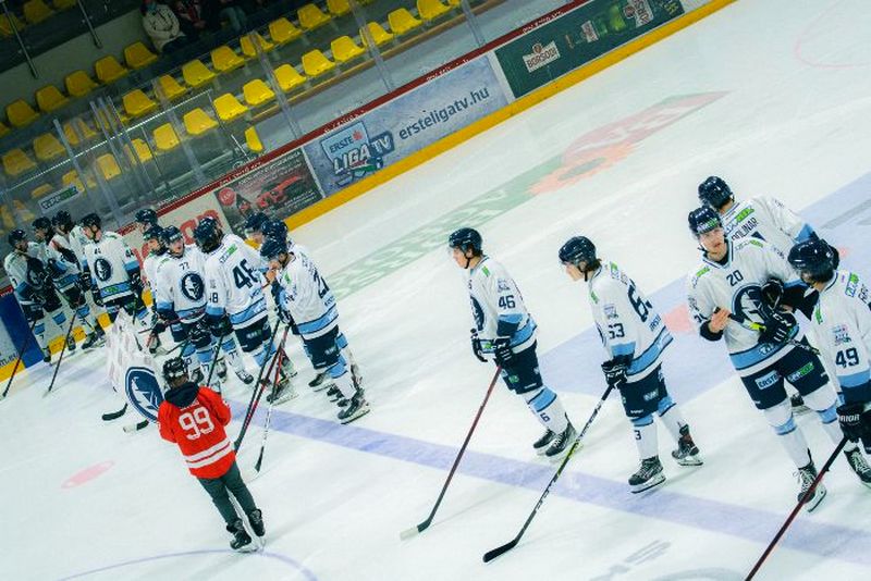 Jégkorong: az első harmadban veszítettek el a mérkőzést a Titánok Diósgyőrben