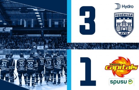 Osztrák jégkorongliga - Fehérvári siker a Vienna Capitals ellen