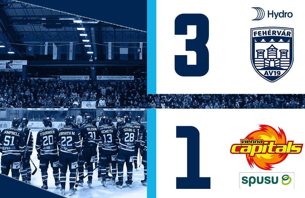 Osztrák jégkorongliga - Fehérvári siker a Vienna Capitals ellen