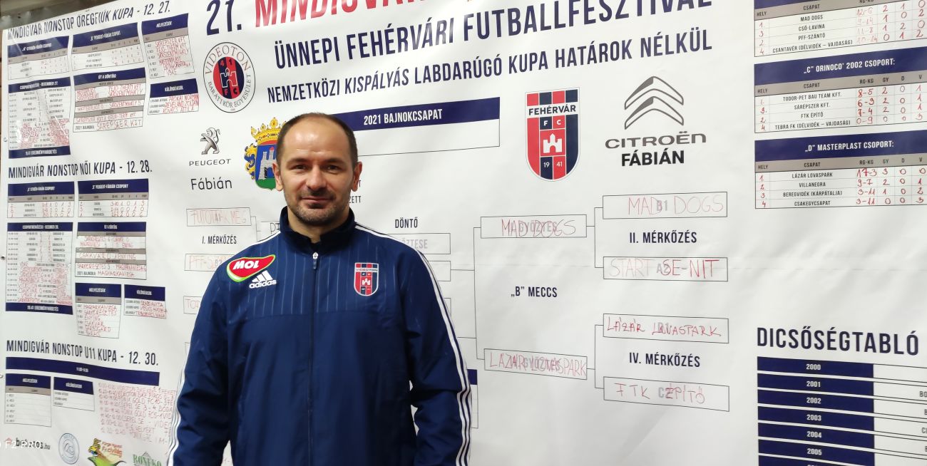 A 21. VBKE Futballfesztivál tanulságai, év végi tervei - beszélgetés Juhász Lászlóval