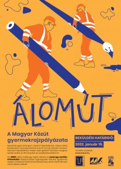 Álomút - január 15-ig lehet beküldeni a képeket a Magyar Közút gyermekrajzpályázatára